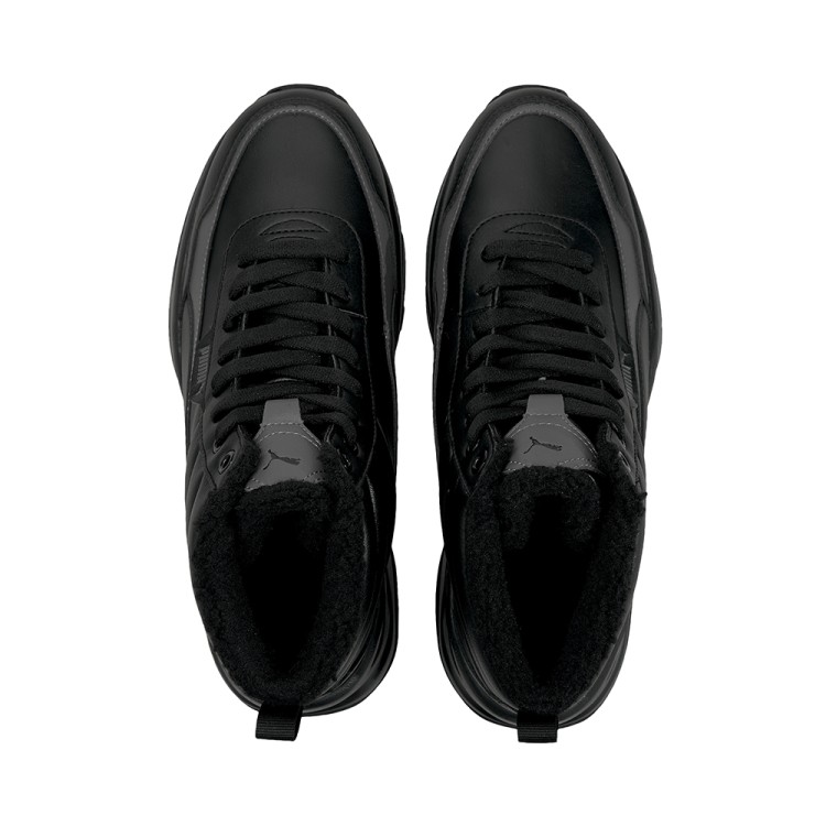 Ботинки женские Puma Cilia Mid Metallic черные 37583502 изображение 4