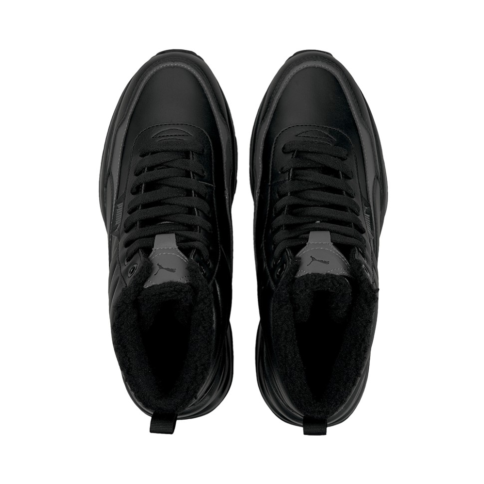 Ботинки женские Puma Cilia Mid Metallic черные 37583502 изображение 4