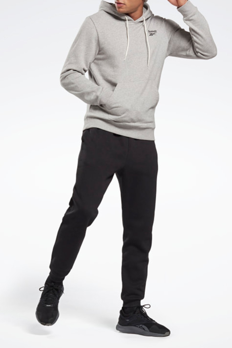 Штани чоловічі Reebok Ri Fleece Jogger чорні GT5802 — фото 2 — Sport City Штани чоловічі Reebok Ri Fleece Jogger чорні GT5802 — фото 2