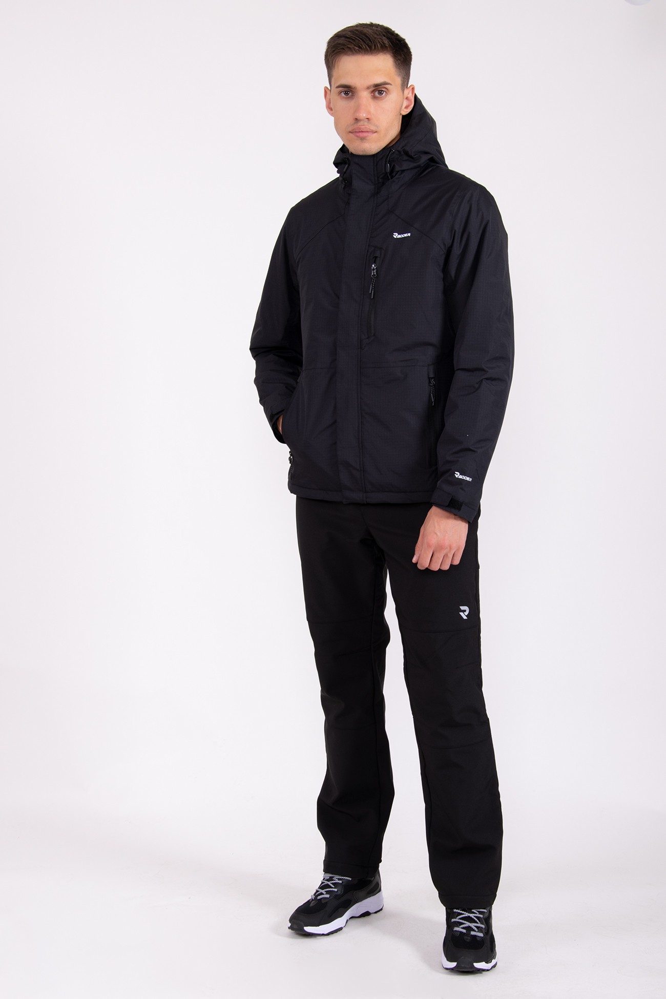 Куртка чоловіча Radder Omaha чорна 122127-010 изображение 3