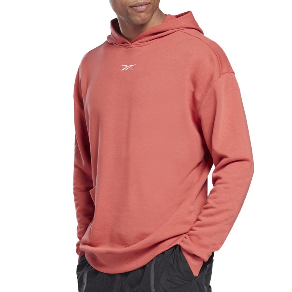 Толстовка чоловіча Reebok Myt Oth Hoodie помаранчева H54337 — фото 1