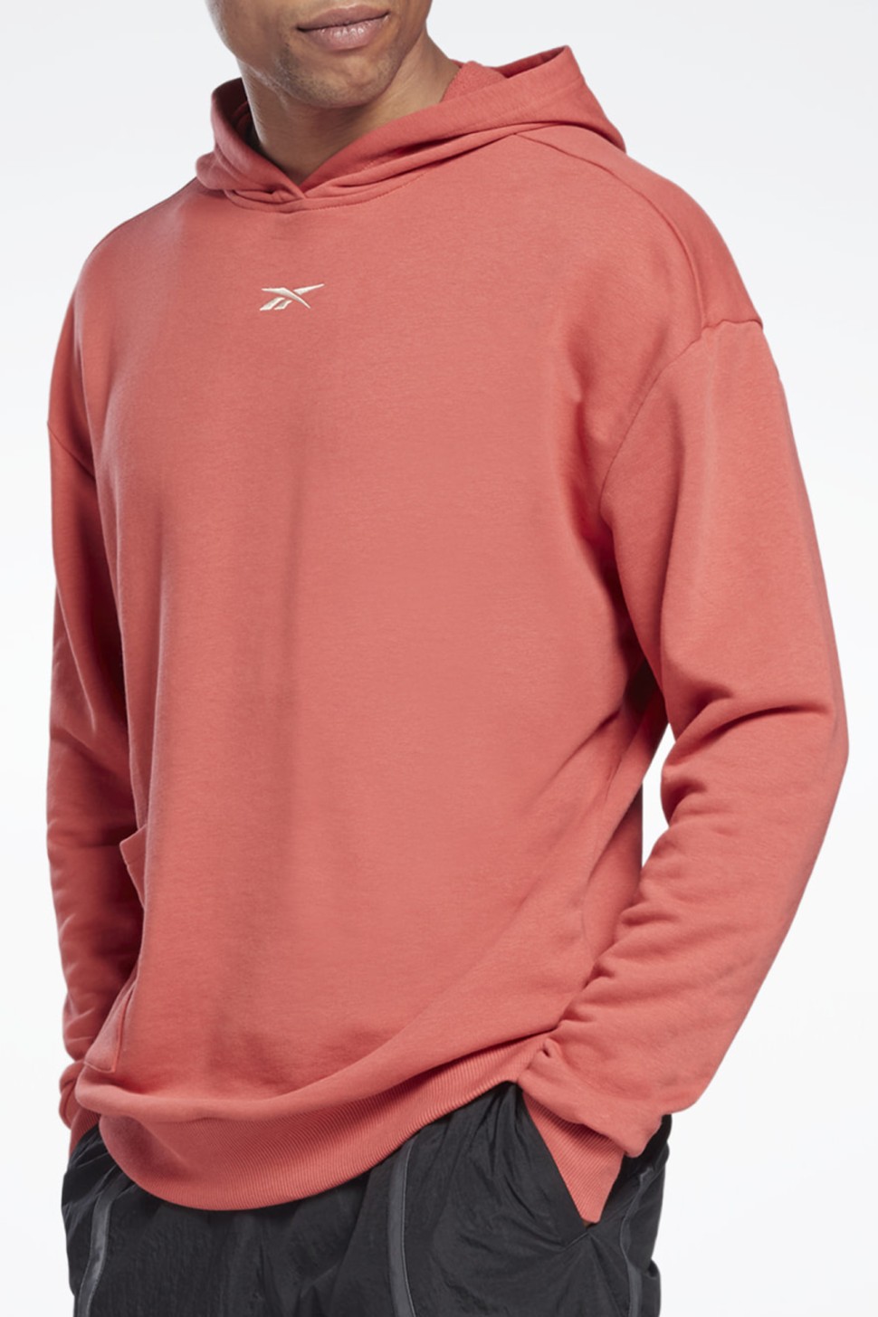 Толстовка чоловіча Reebok Myt Oth Hoodie помаранчева H54337 — фото 2