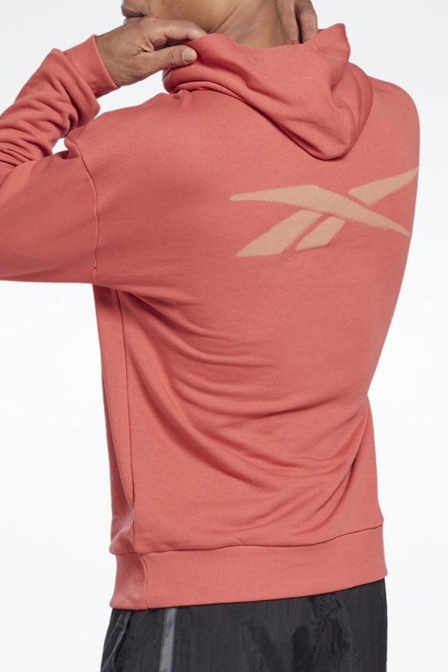 Толстовка чоловіча Reebok Myt Oth Hoodie помаранчева H54337 изображение 3