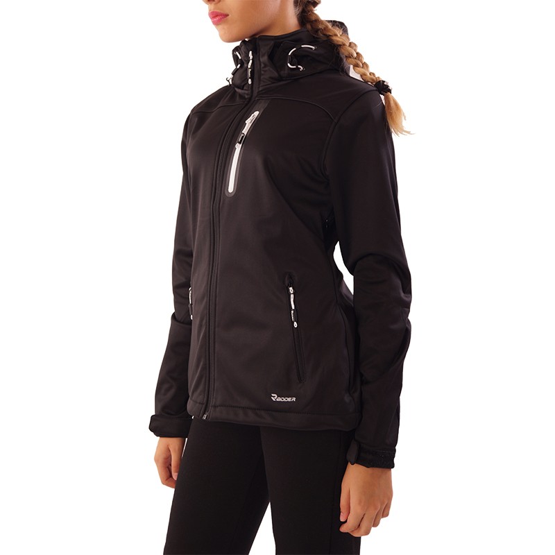 Ветровка женская Radder черная RU-34-010 изображение 3