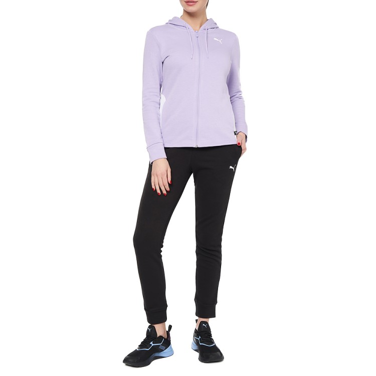 Костюм женский Puma Classic Hooded Tracksuit фиолетовый 67369925