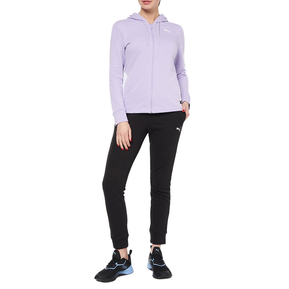 Костюм женский Puma Classic Hooded Tracksuit фиолетовый 67369925 изображение 1