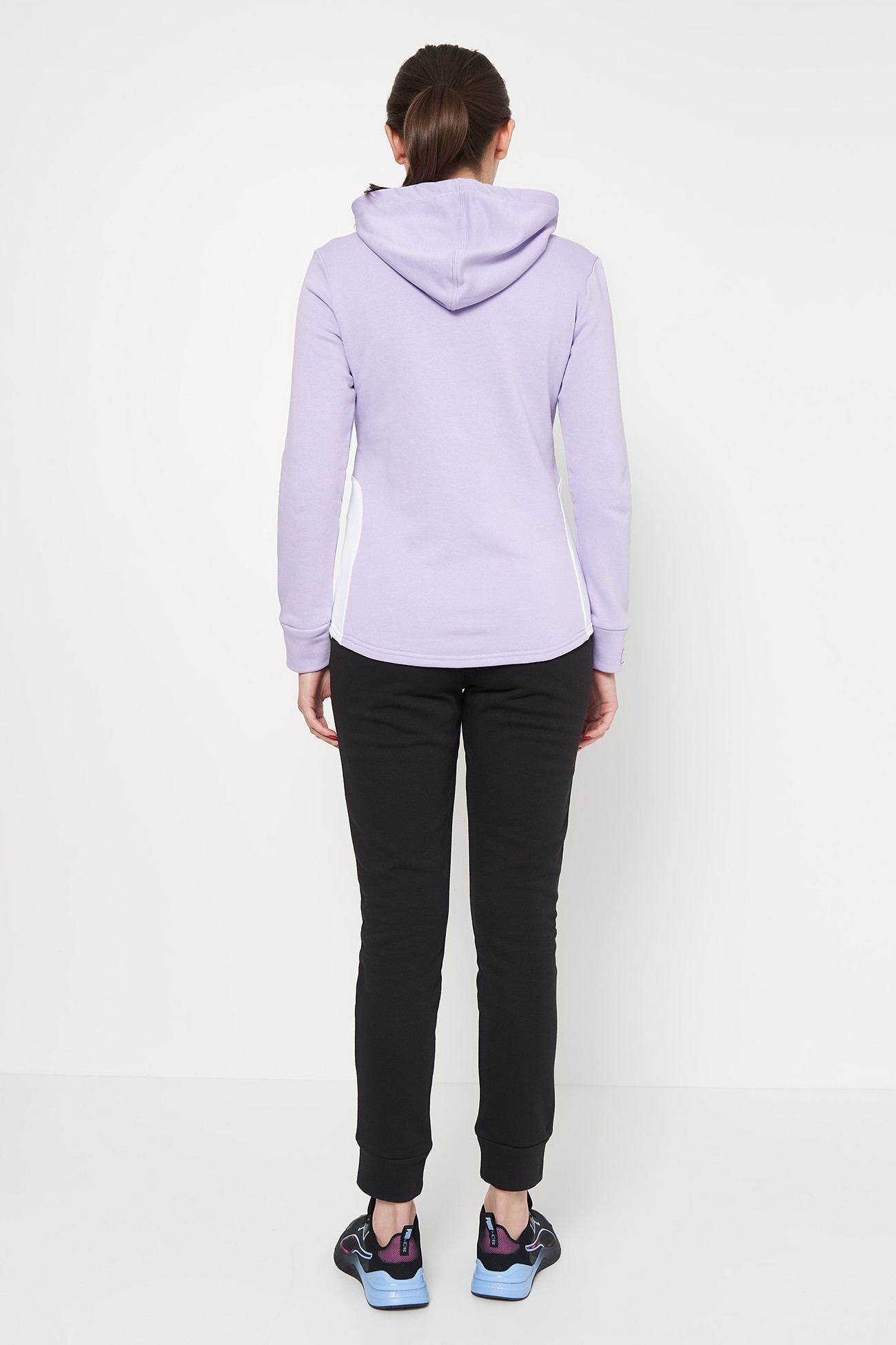 Костюм женский Puma Classic Hooded Tracksuit фиолетовый 67369925 изображение 3