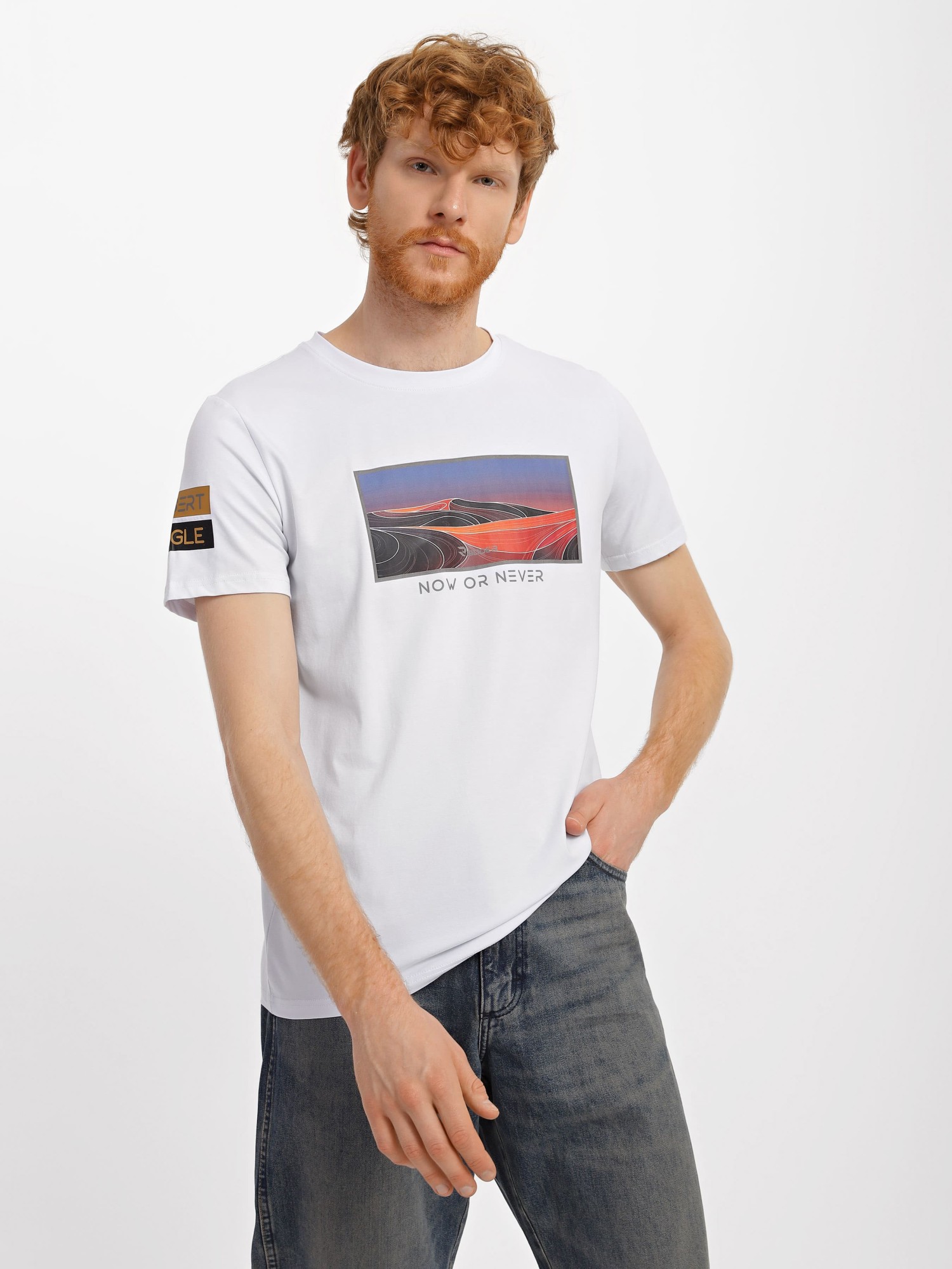 Футболка мужская Radder Conner белая 442331-100 изображение 2