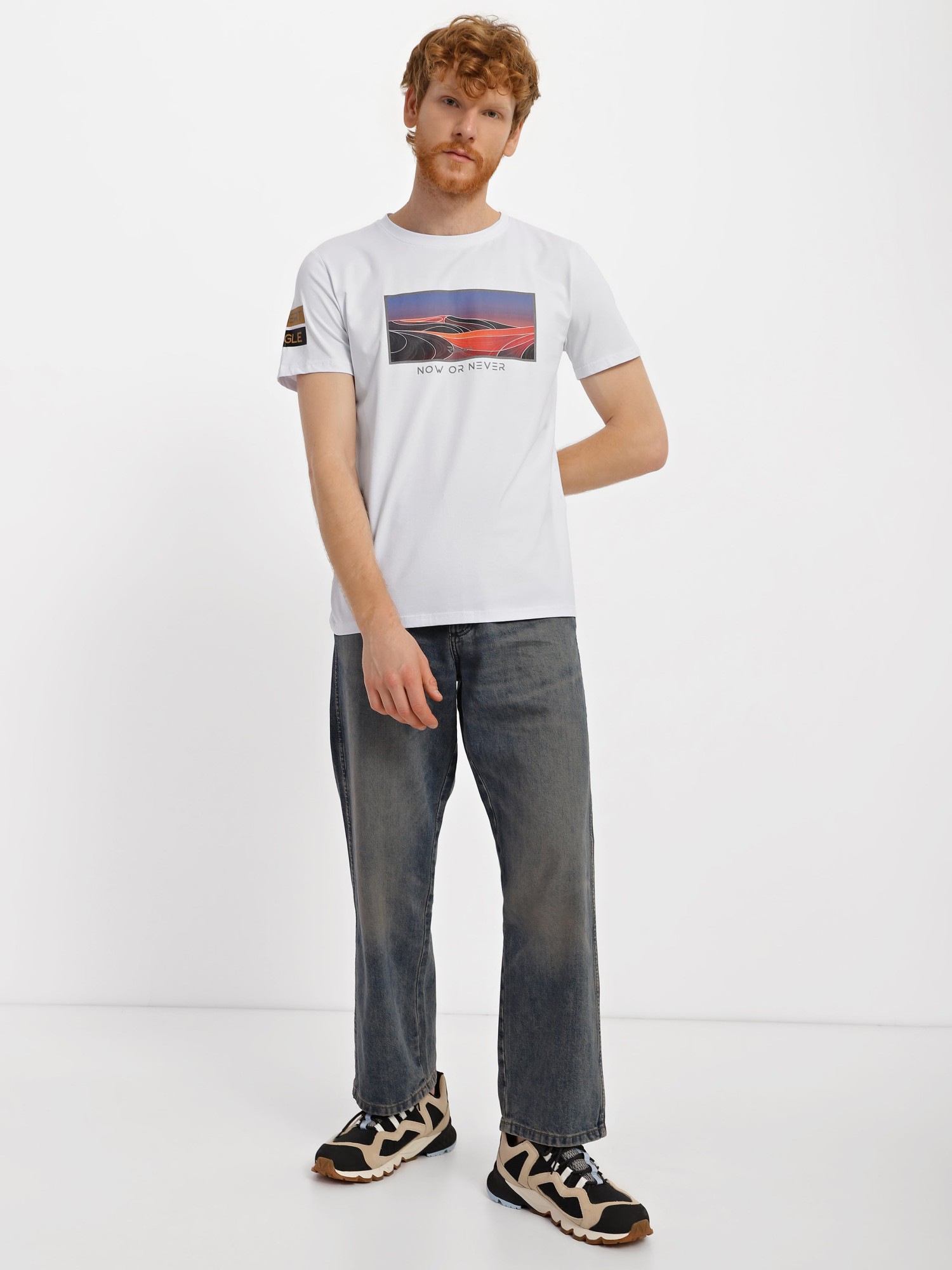 Футболка мужская Radder Conner белая 442331-100 изображение 4