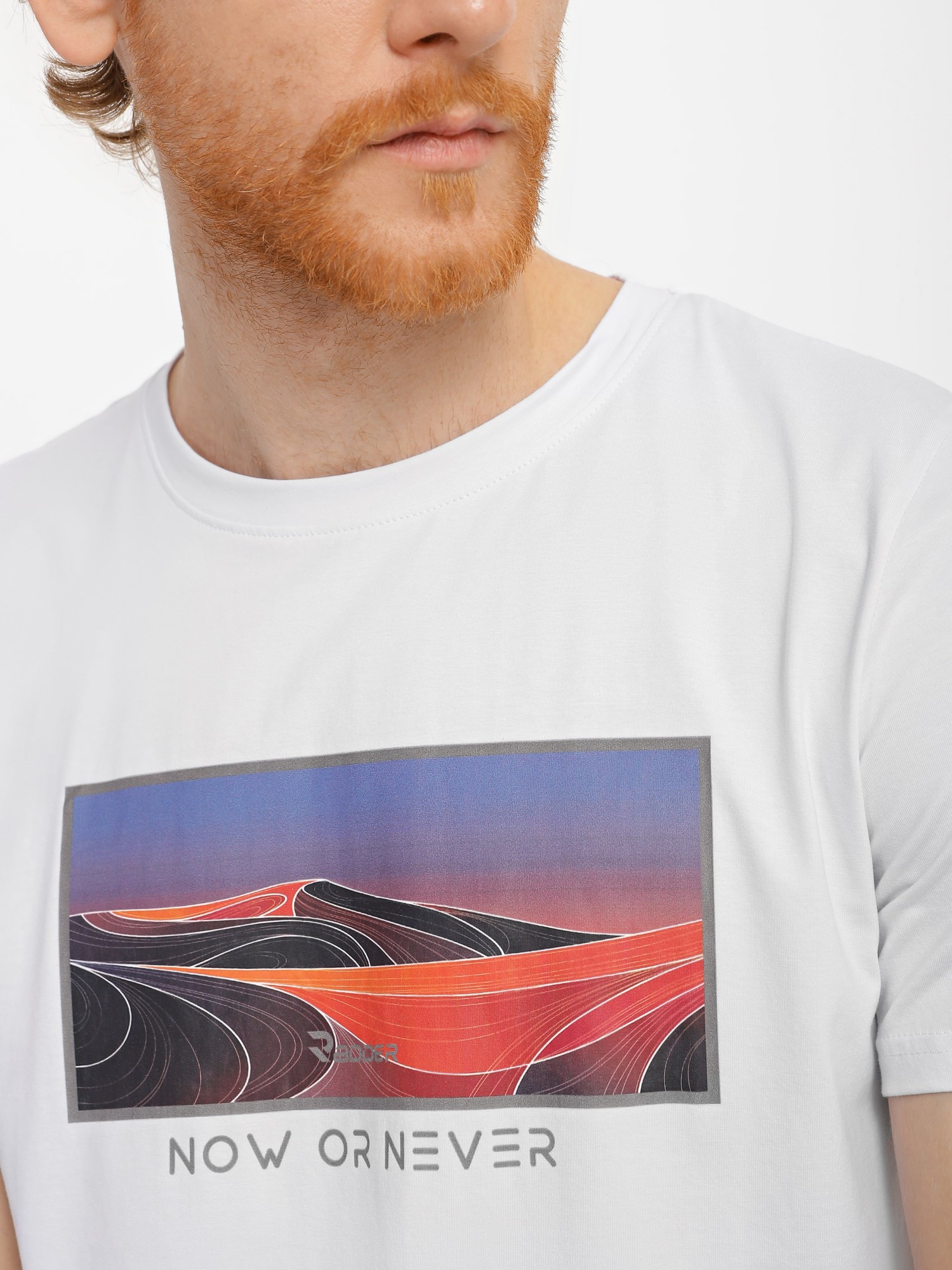 Футболка мужская Radder Conner белая 442331-100 изображение 5