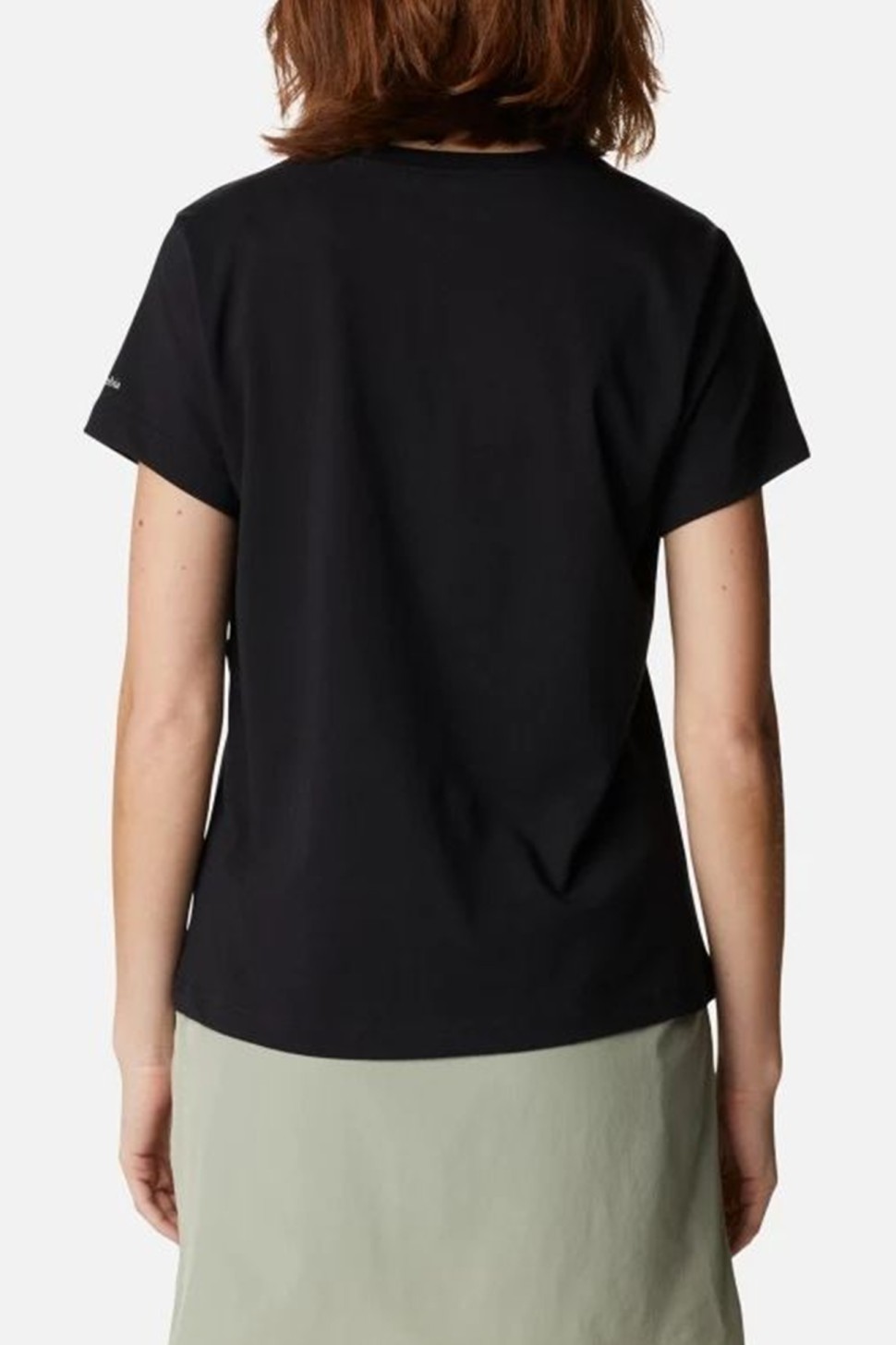 Футболка женская Columbia Sapphire Point™ Short Sleeve Tee черная 1992021-010 — фото 5 — Sport City Футболка женская Columbia Sapphire Point™ Short Sleeve Tee черная 1992021-010 — фото 5