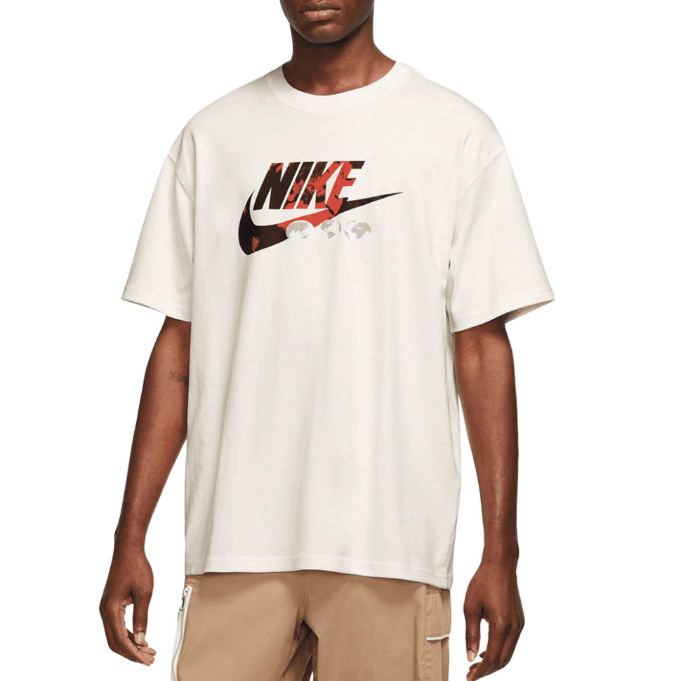 Футболка чоловіча Nike M NSW TEE M90 BRING IT OUT HBR молочна FB9809-133 — фото 1