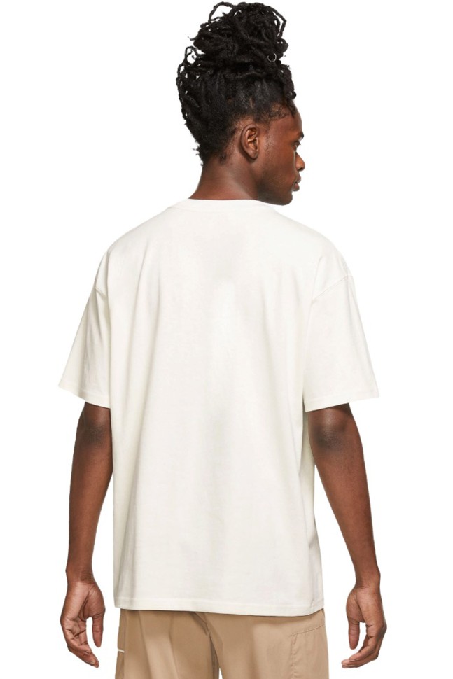 Футболка чоловіча Nike M NSW TEE M90 BRING IT OUT HBR молочна FB9809-133 изображение 3