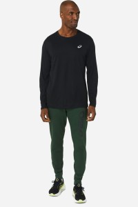 Брюки мужские Asics ASICS BIG LOGO SWEAT PANT зеленые 2031A977-300 изображение 4