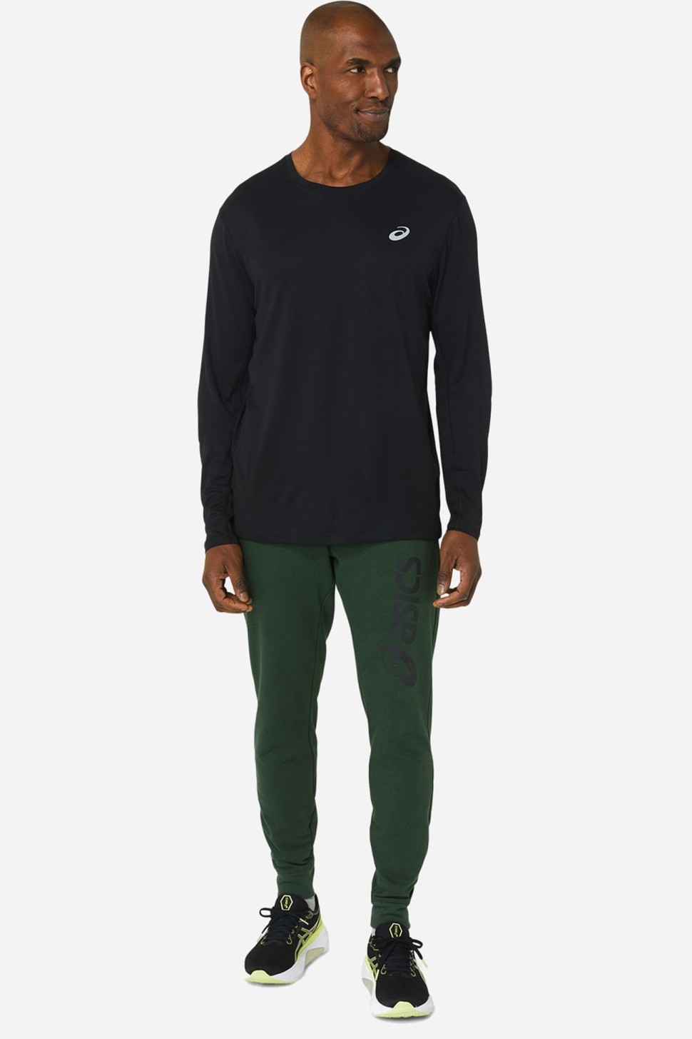 Штани чоловічі Asics ASICS BIG LOGO SWEAT PANT зелені 2031A977-300 — фото 4