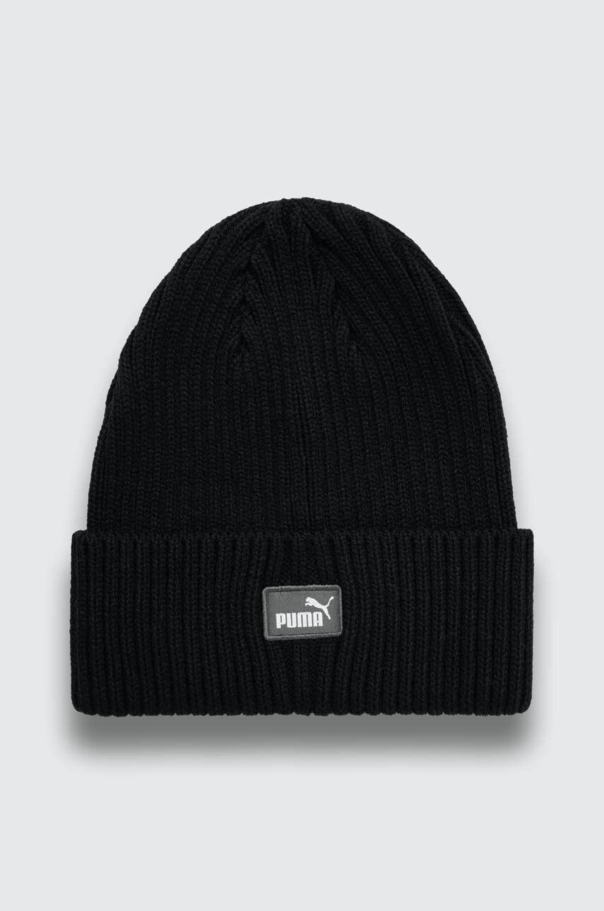 Шапка   Puma Classic Cuff Beanie чорна 02482601 — фото 2