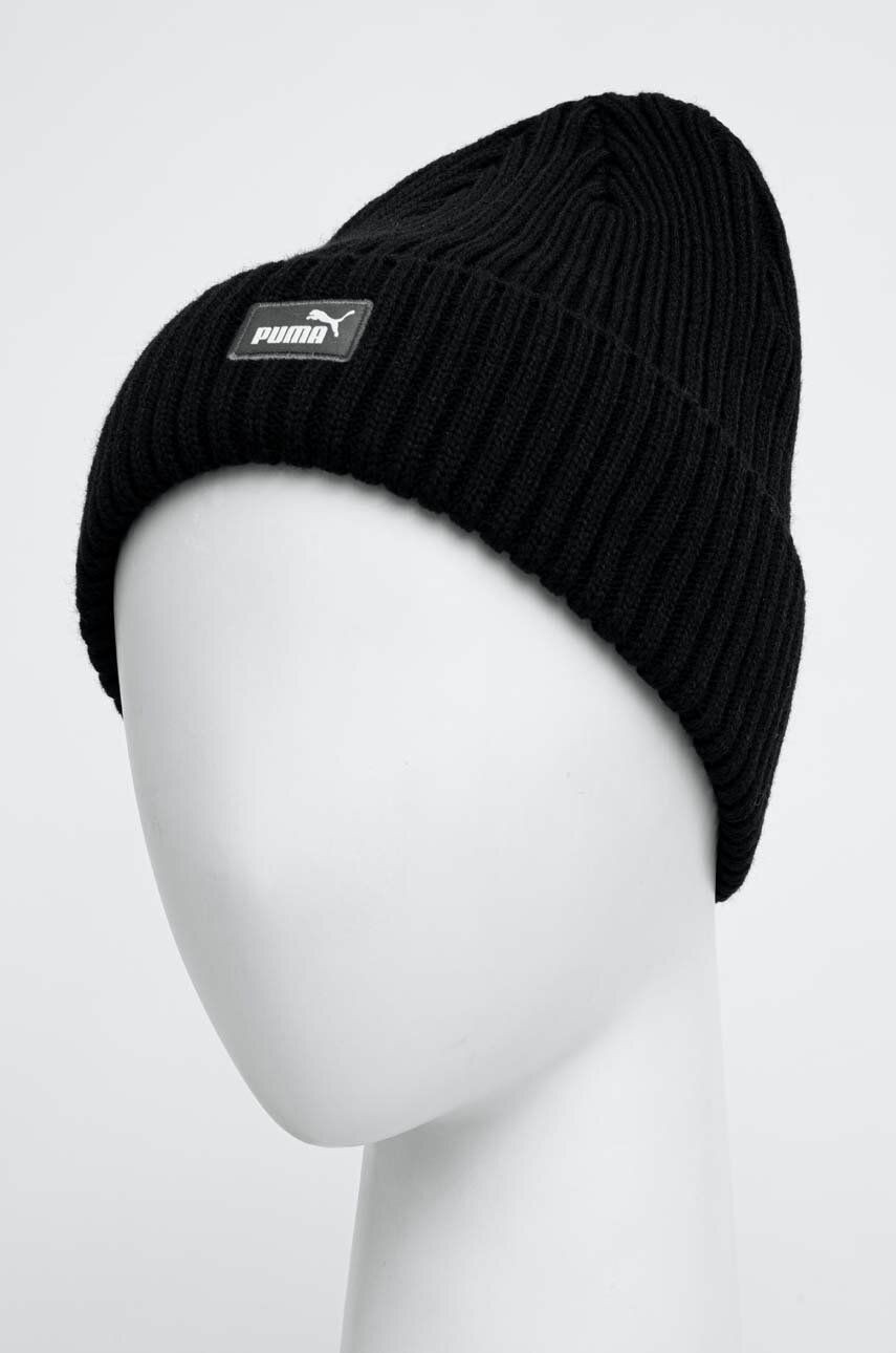 Шапка   Puma Classic Cuff Beanie чорна 02482601 — фото 3