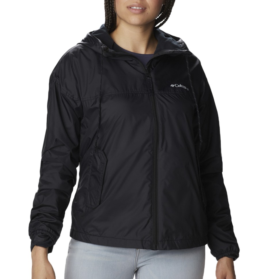 Вітрівка жіноча Columbia FLASH CHALLENGER™ LINED WINDBREAKER чорна 1989481-010 — фото 1