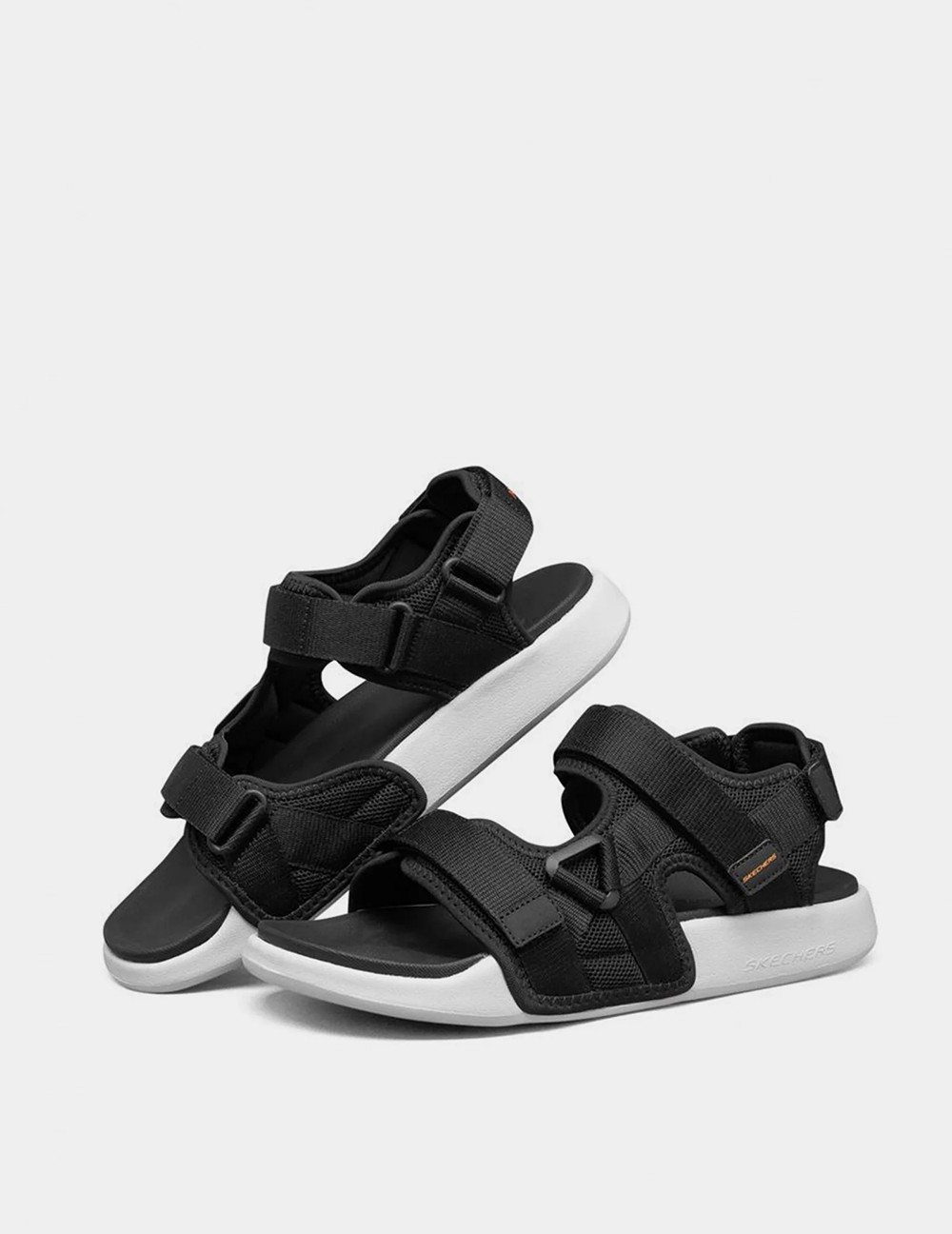 Сандалі чоловічі Skechers Gowalk чорні 237292 BLK  изображение 4