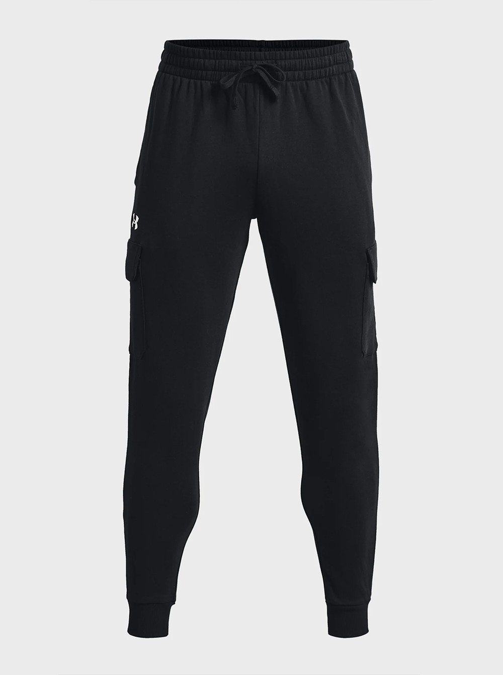 Брюки мужские Under Armour UA Rival Fleece Cargo Jogger черные 1382134-001 изображение 6