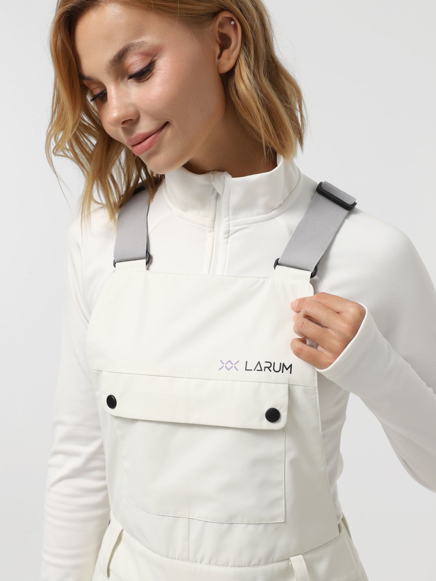 Брюки женские Larum Sneek белые 564108-100 изображение 5