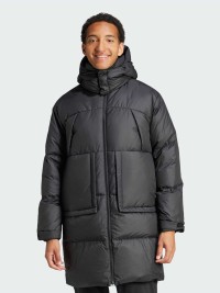 Куртка чоловіча Adidas BIG BAFFLE C чорна IV9775 изображение 2
