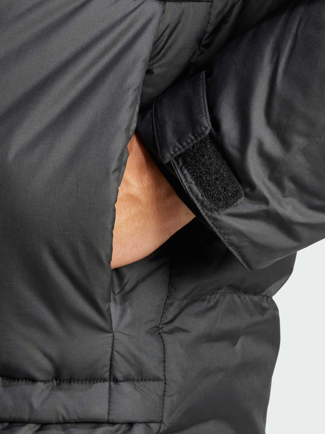 Куртка мужская Adidas BIG BAFFLE C черная IV9775 изображение 6