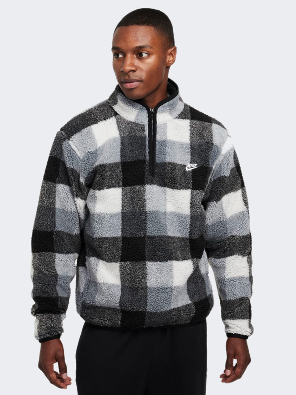 Толстовка мужская Nike M NK CLUB SSNL WNTRZD AOP HZ серая FZ0896-010 — фото 2 — Sport City Толстовка мужская Nike M NK CLUB SSNL WNTRZD AOP HZ серая FZ0896-010 — фото 2