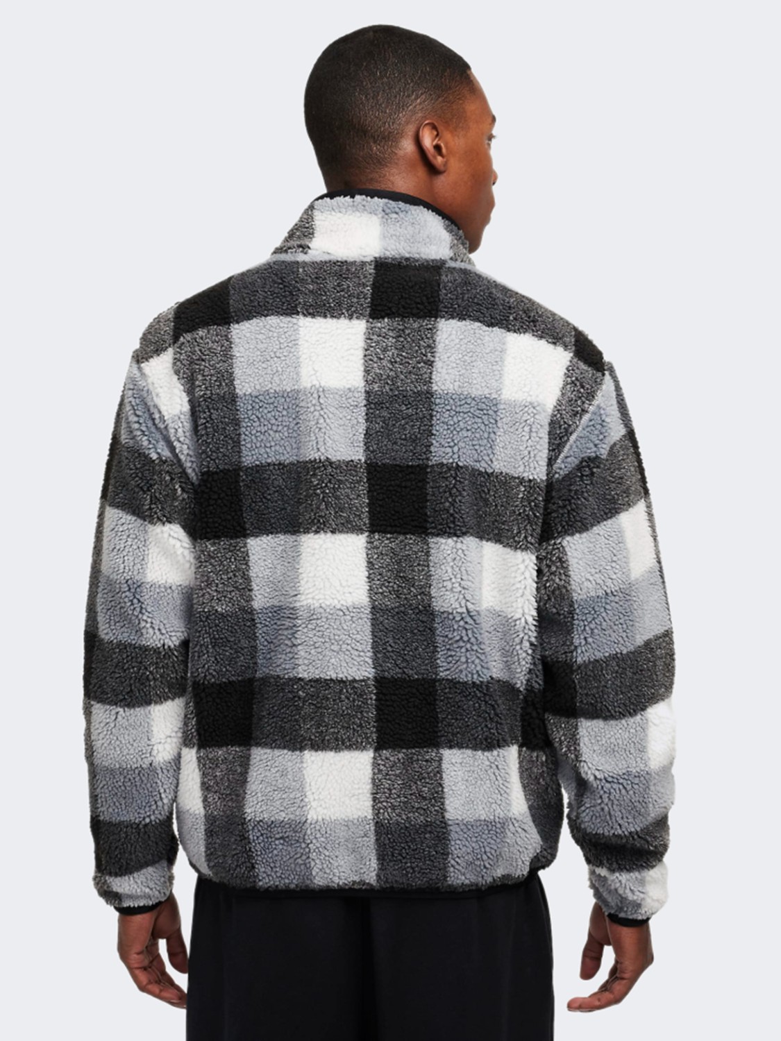 Толстовка мужская Nike M NK CLUB SSNL WNTRZD AOP HZ серая FZ0896-010 изображение 3