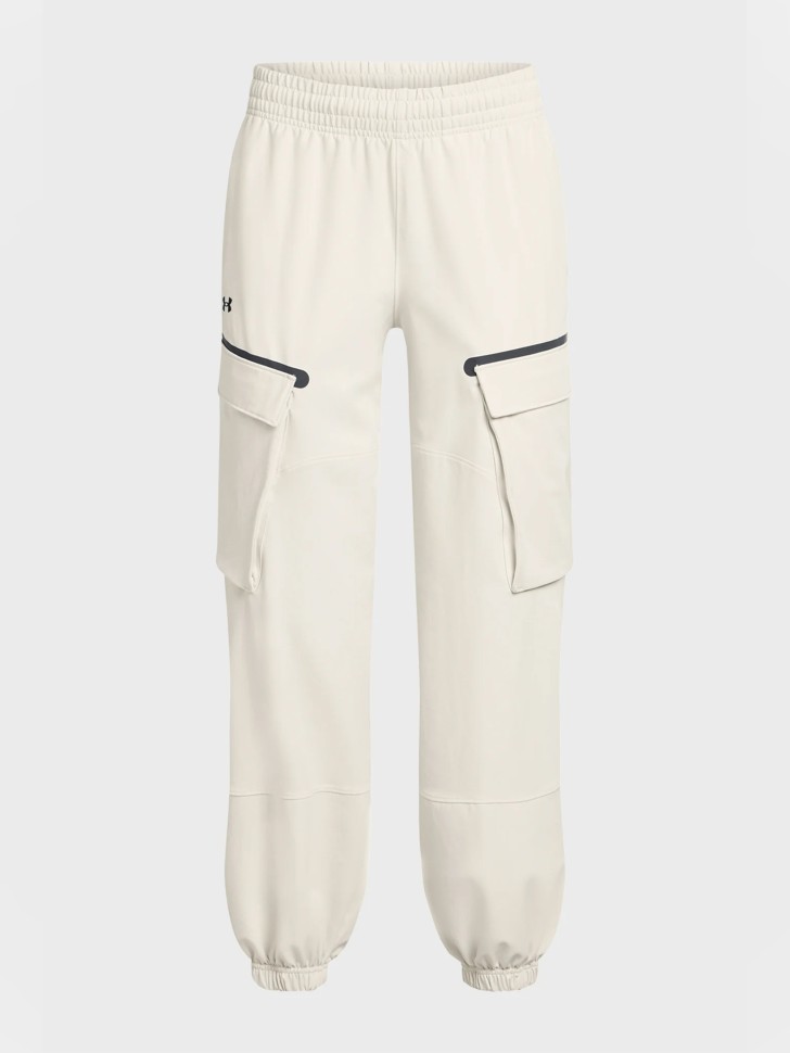 Штани жіночі Under Armour Unstoppable Cargo Pant бежеві 1386481-110 изображение 6