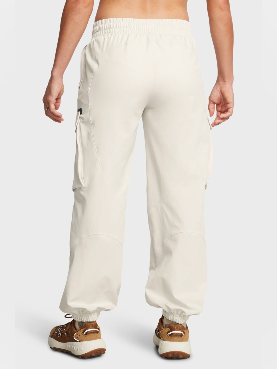 Штани жіночі Under Armour Unstoppable Cargo Pant бежеві 1386481-110 — фото 3