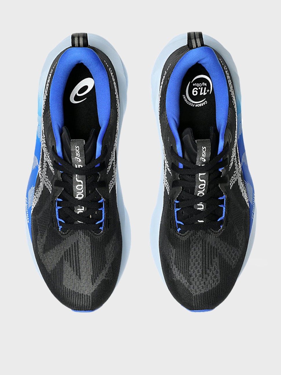 Кросівки чоловічі Asics NOVABLAST 5 чорні 1011B974-001 — фото 7