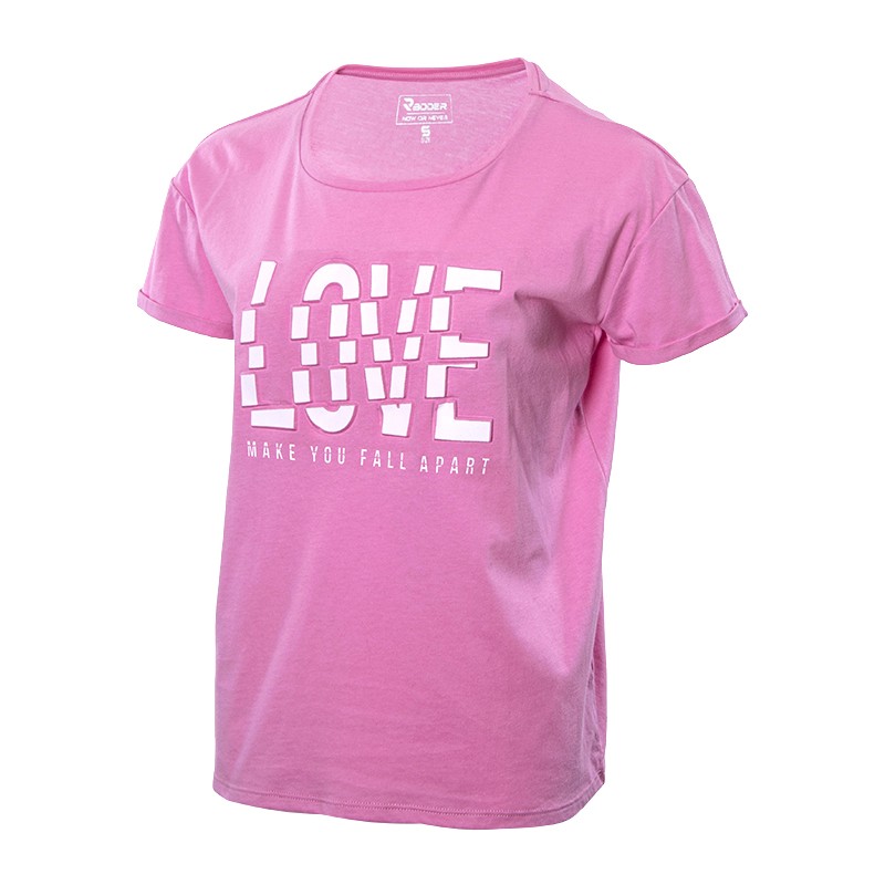 Футболка женская Radder Nikol розовая 220003-600 изображение 1