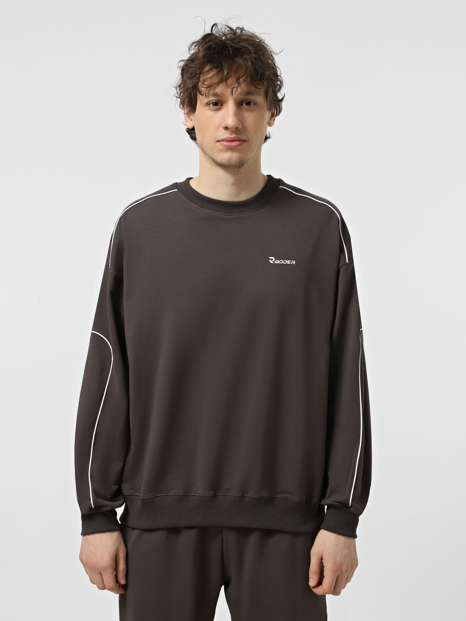 Толстовка чоловіча Radder Ripley темно-сіра 442542-020 изображение 2