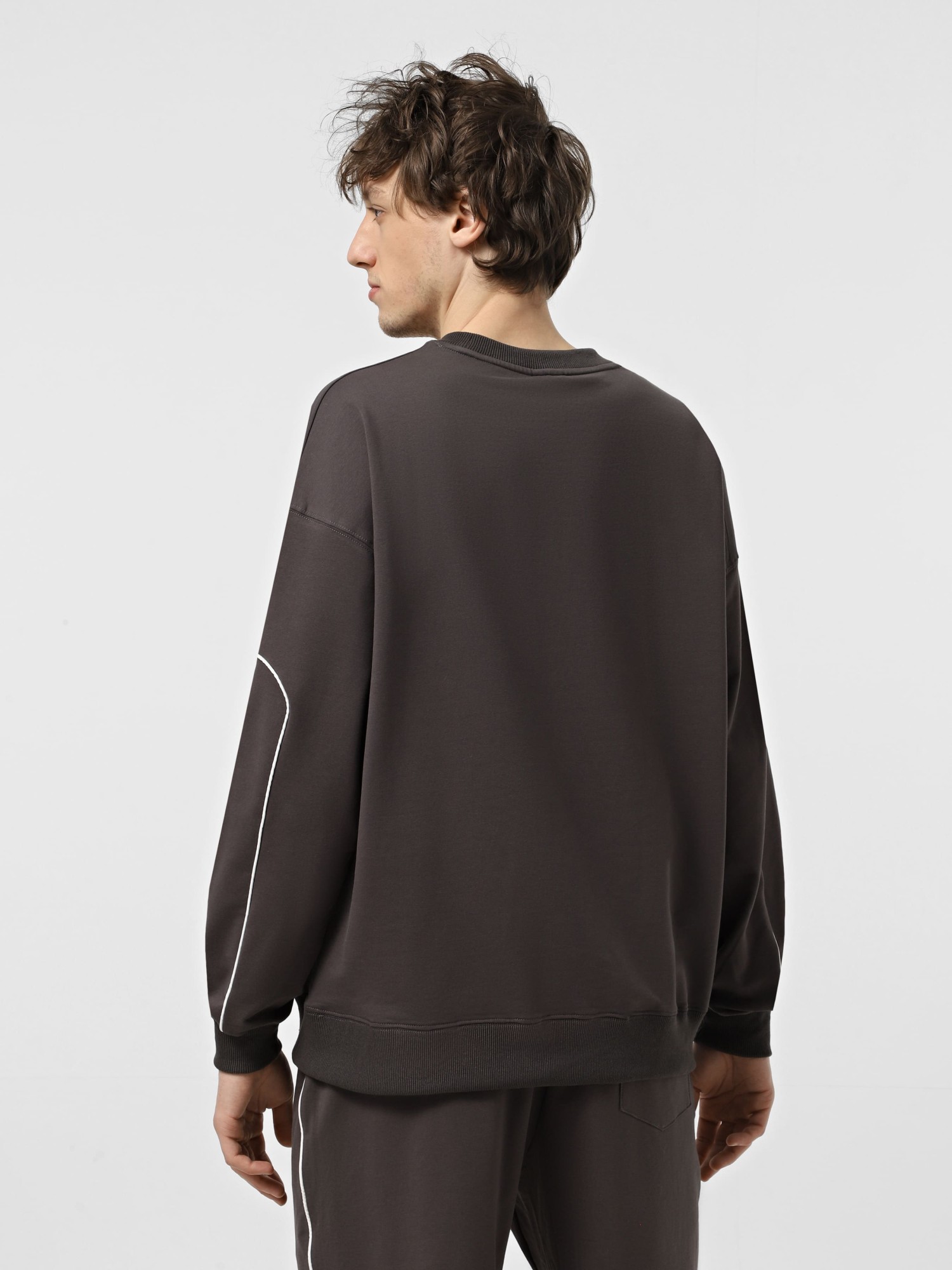 Толстовка чоловіча Radder Ripley темно-сіра 442542-020 изображение 3