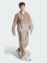 Толстовка мужская Adidas M FI WV HZ бежевая JD4930 изображение 6