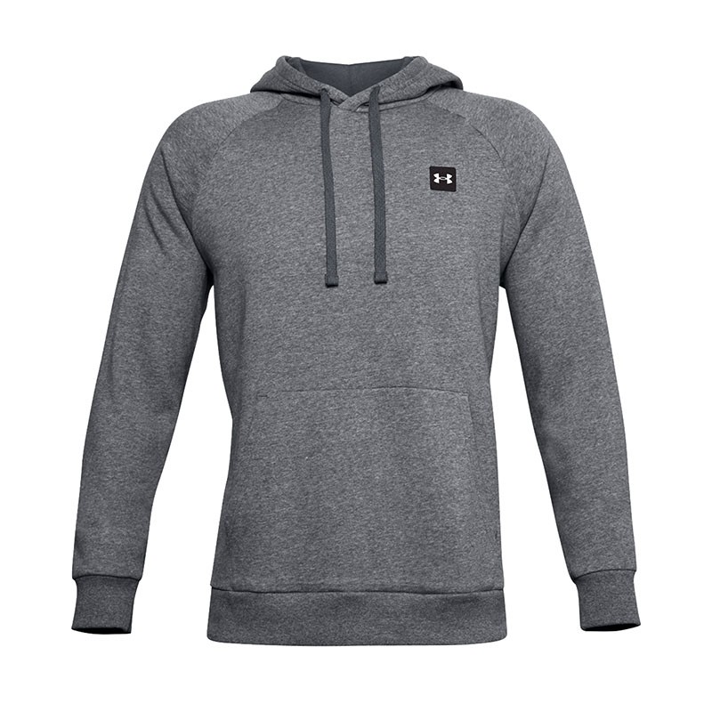 Толстовка чоловіча Under Armour Rival Fleece Hoodie сіра 1357092-012 изображение 1