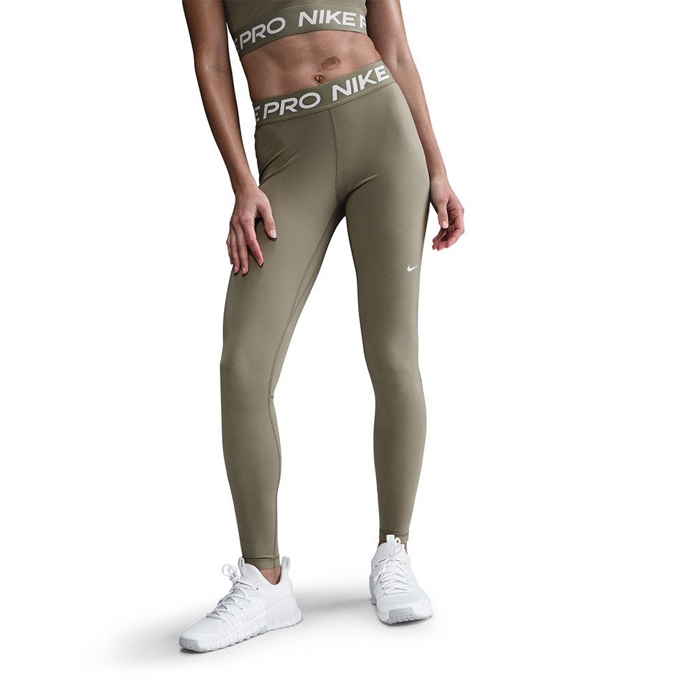 Леггинсы женские Nike W NP 365 TIGHT хаки CZ9779-320
