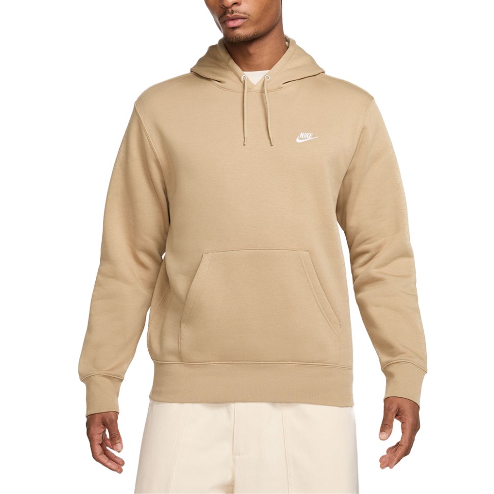 Толстовка чоловіча Nike M NK CLUB BB PO HOODIE кремова FN3859-297 изображение 1