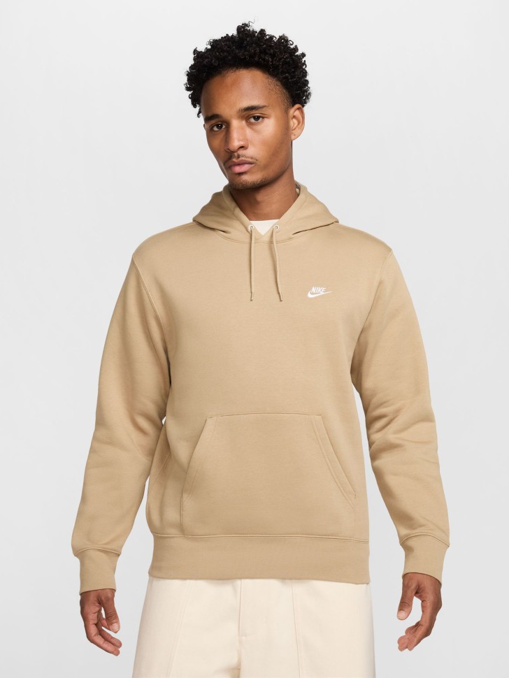 Толстовка чоловіча Nike M NK CLUB BB PO HOODIE кремова FN3859-297 изображение 2