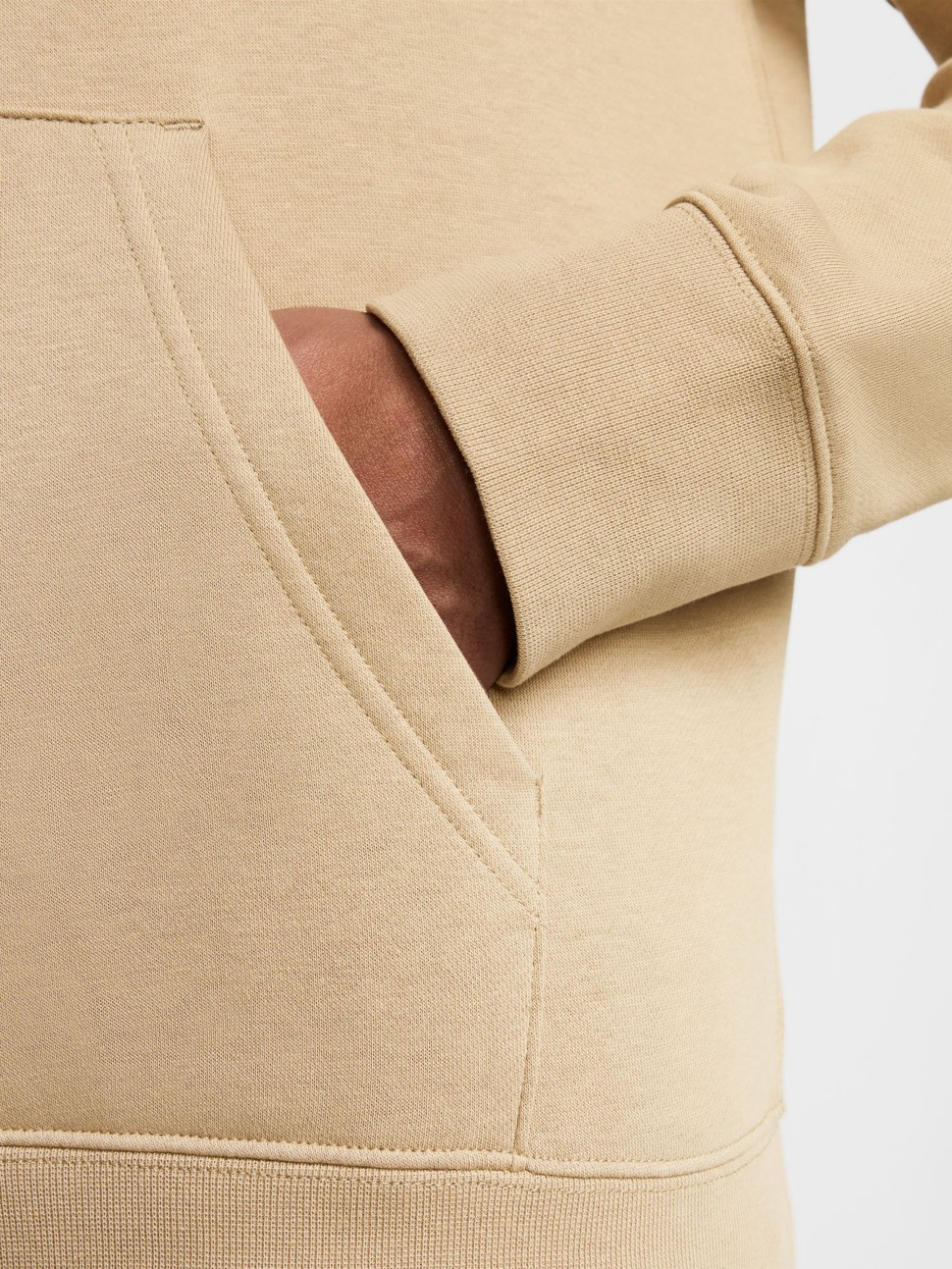 Толстовка чоловіча Nike M NK CLUB BB PO HOODIE пісочна FN3859-297 — фото 6