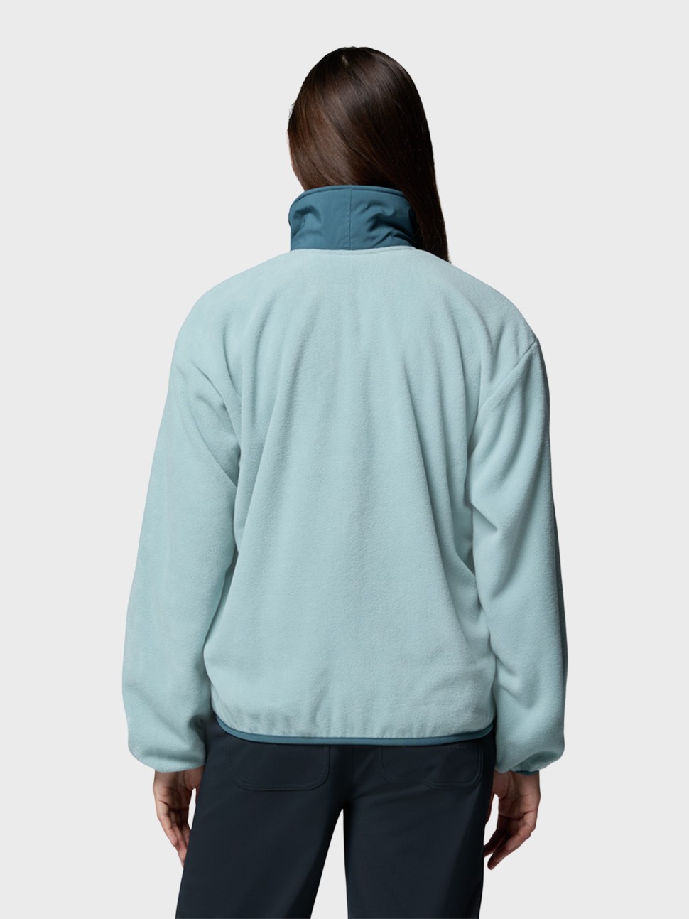 Толстовка женская Columbia Sequoia Grove™ Full Zip Fleece бирюзовая 2085311-461 — фото 5 — Sport City Толстовка женская Columbia Sequoia Grove™ Full Zip Fleece бирюзовая 2085311-461 — фото 5
