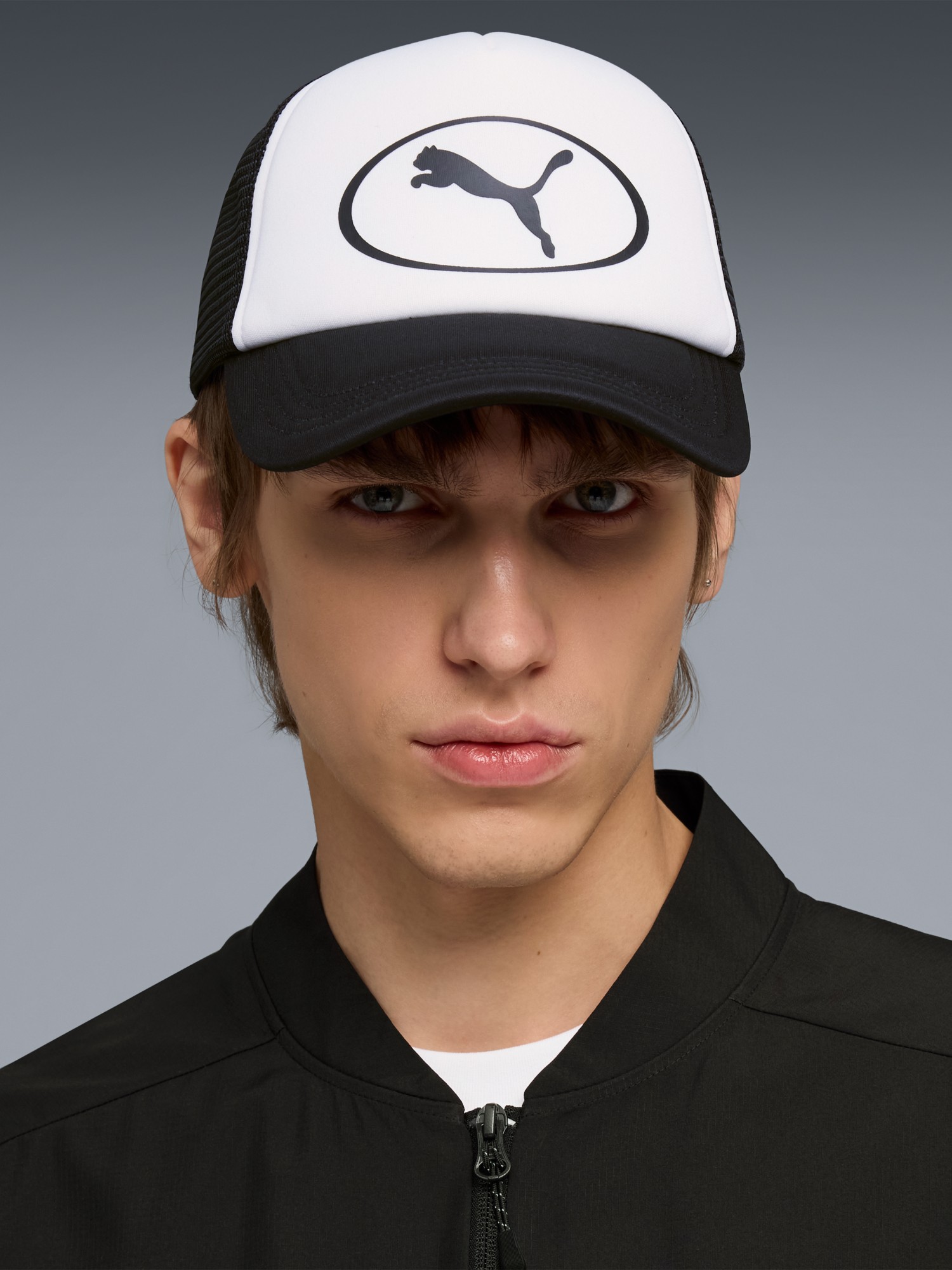 Бейсболка Puma ESS Trucker Cap чорна 02697601 изображение 4