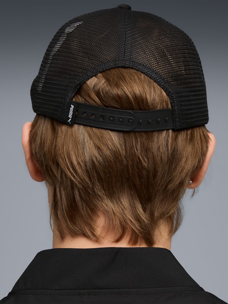 Бейсболка Puma ESS Trucker Cap черная 02697601 изображение 5