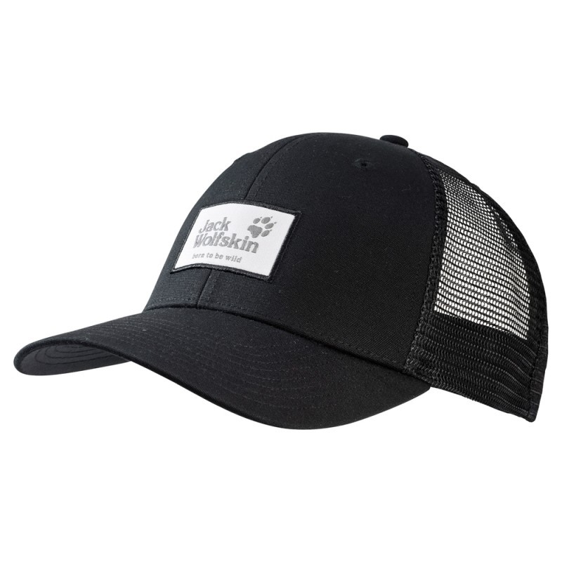 Бейсболка Jack Wolfskin черная 1905621-6000 изображение 1