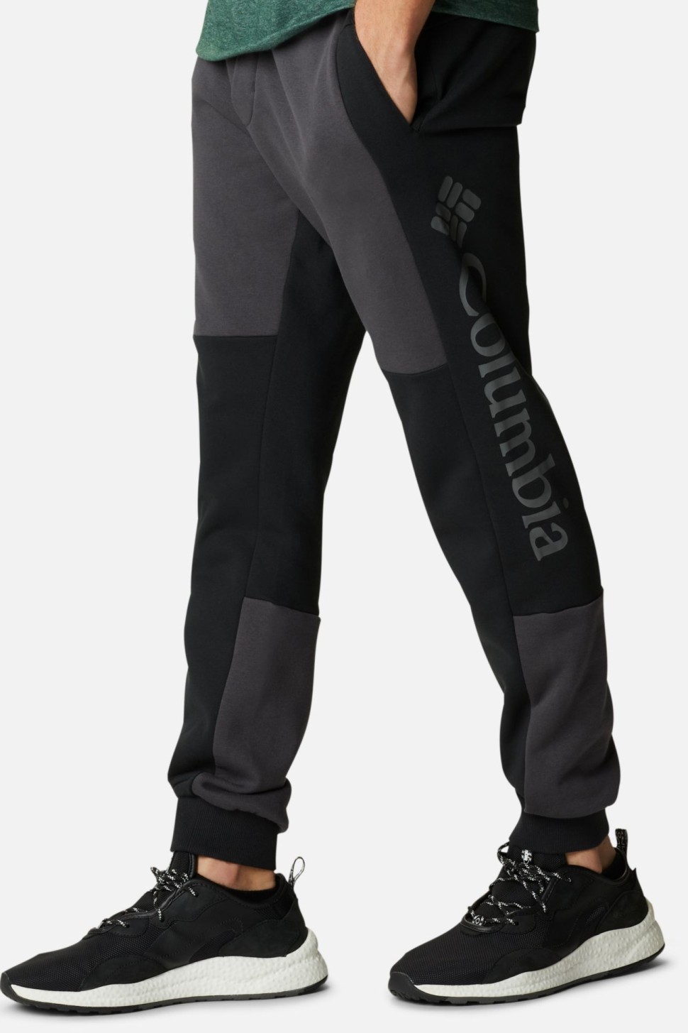 Брюки мужские Columbia COLUMBIA LODGE™ COLORBLOCK JOGGER черные 1975721-010 — фото 2 — Sport City Брюки мужские Columbia COLUMBIA LODGE™ COLORBLOCK JOGGER черные 1975721-010 — фото 2