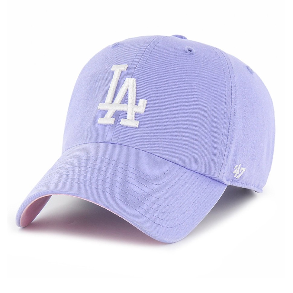 Бейсболка 47 Brand La Dodgers Ballpark бузкова B-BLPRK12GWS-LV — фото 1