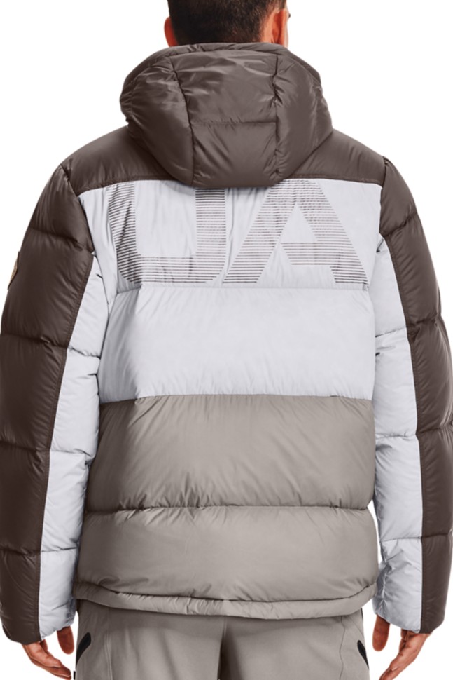 Куртка чоловіча Under Armour CGI Down Blocked Jkt сіра 1372693-176 изображение 4