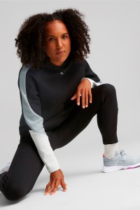 Штани жіночі Puma Evostripe High-Waist Pants чорні 84981101 изображение 3