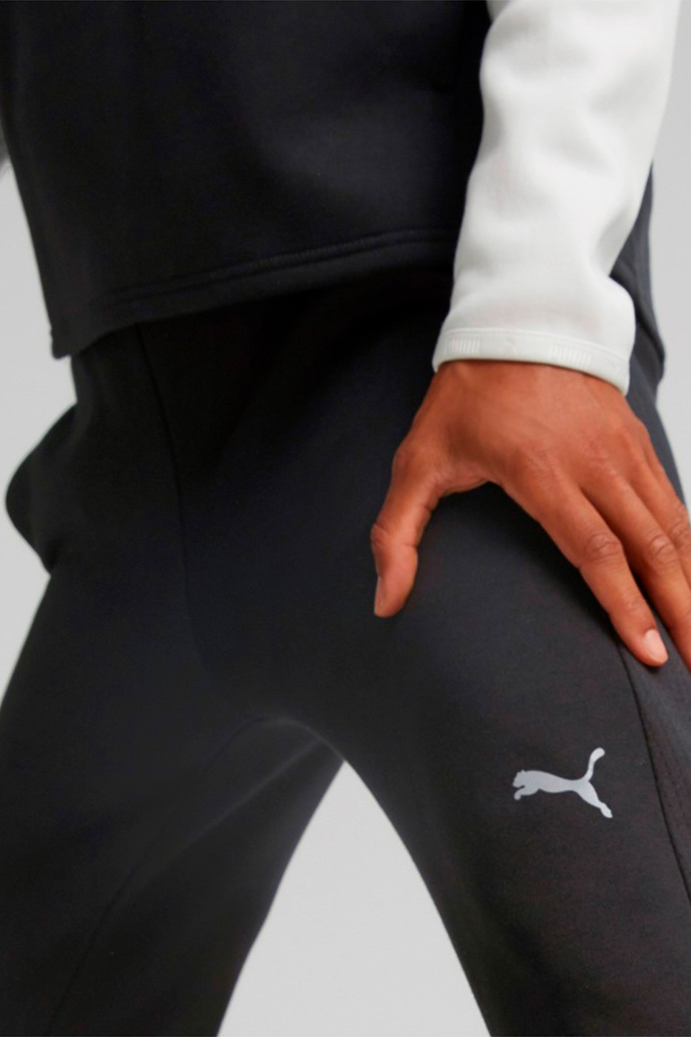 Штани жіночі Puma Evostripe High-Waist Pants чорні 84981101 — фото 4
